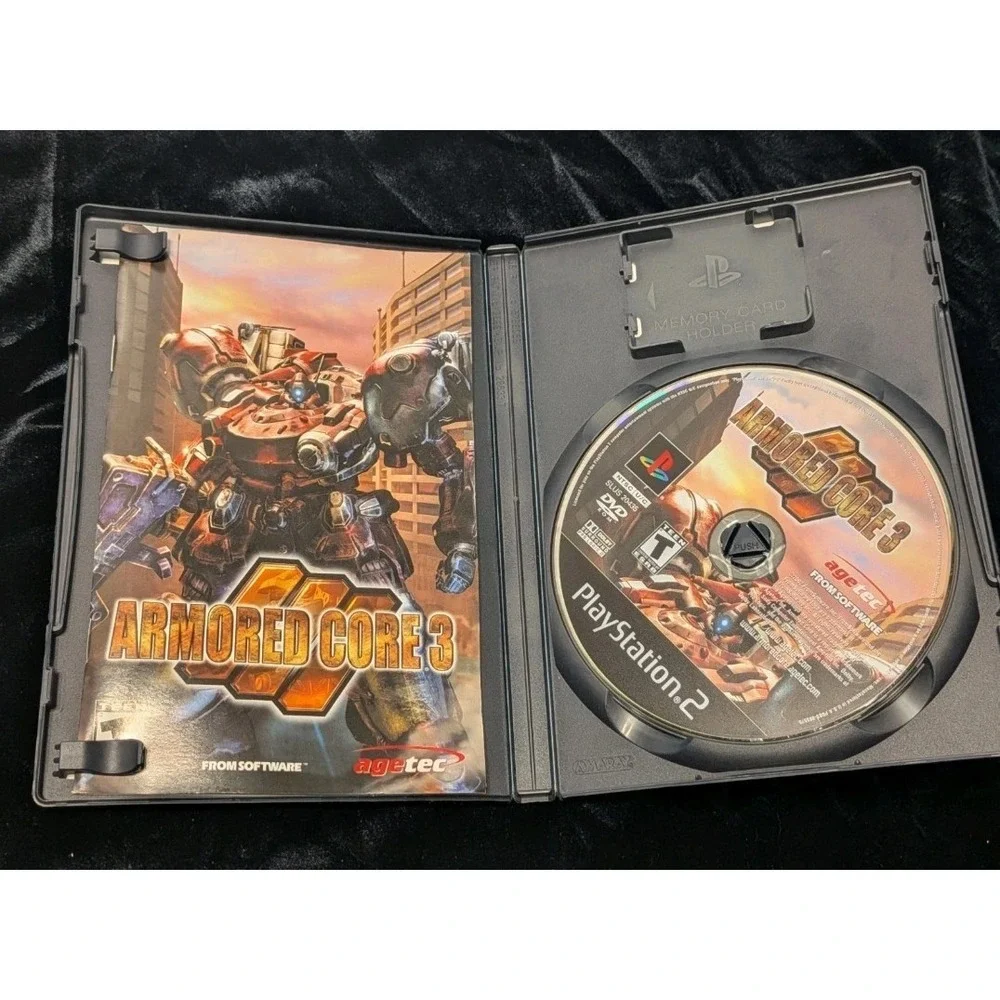Armored Core 3 (PlayStation 2, 2002) - Tactical Mech Action‎ (CBI) RARE